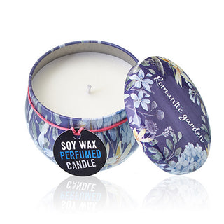 Soy Wax Art Tin Candles - Assorted Designs - 120g