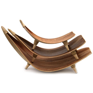 Coconut Leaf Fruit Bowl Set