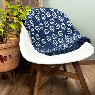 Handmade Indigo Throws